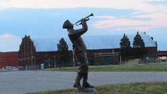 statue; Muskegon WI